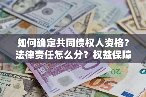 济南如何确定共同债权人资格？法律责任怎么分？权益保障技巧揭秘！