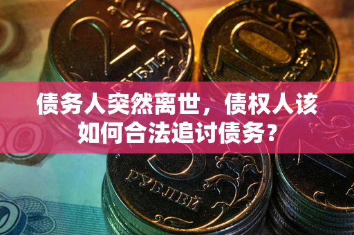 济南债务人突然离世，债权人该如何合法追讨债务？