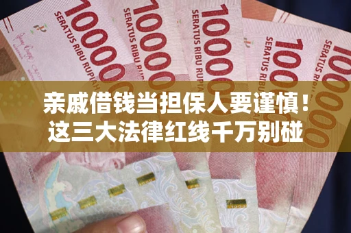 济南亲戚借钱当担保人要谨慎！这三大法律红线千万别碰