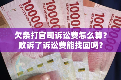 济南欠条打官司诉讼费怎么算？败诉了诉讼费能找回吗？