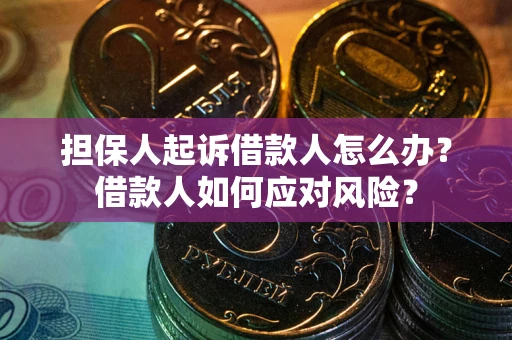 济南担保人起诉借款人怎么办？借款人如何应对风险？